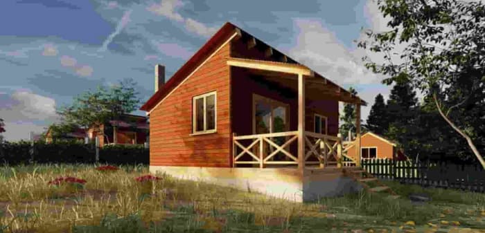 Vestawood Prefabrik - Ardıç-2 Modeli